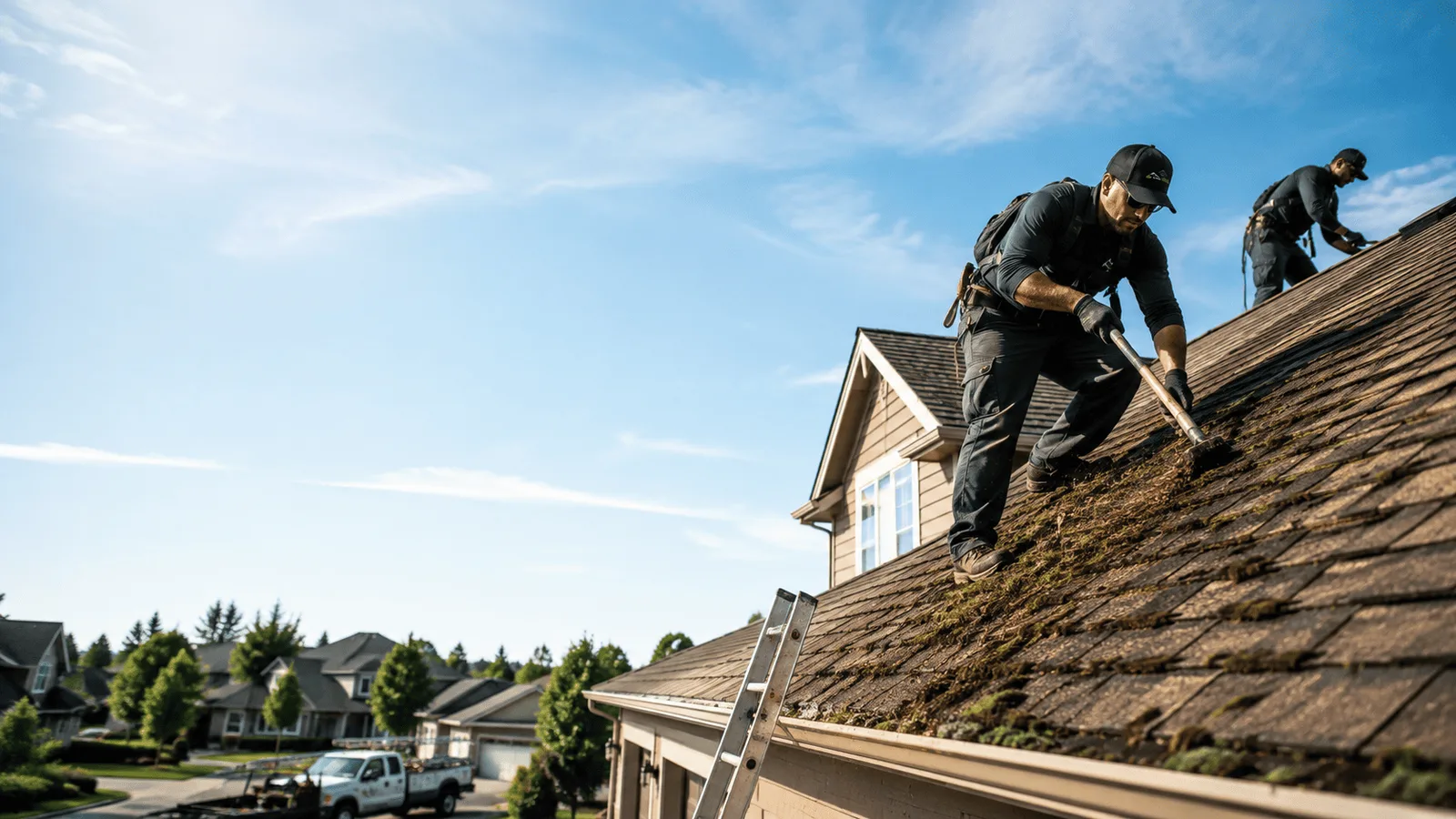 Roof Moss Removal in Hemlock, NY near me